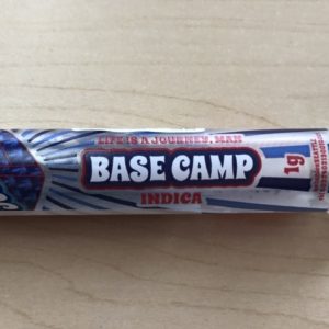 Base Camp Indica 1g Pre-roll 18.5% by Journeyman