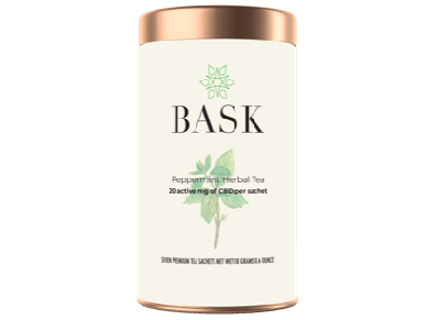 Bask Peppermint CBD Tea Bags (10pk) (Dixie)