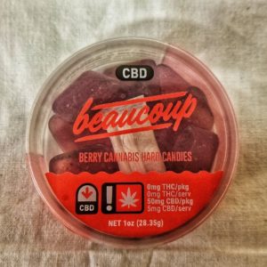 Beaucoup CBD Hard Candy Berry DOWN #7780