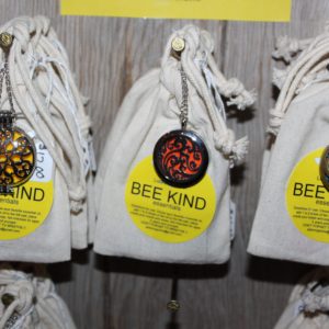Bee Kind Locket Diffuser- Stainless Steal