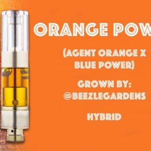 Beezle Brand Orange Power Live Resin Sauce Cartridge
