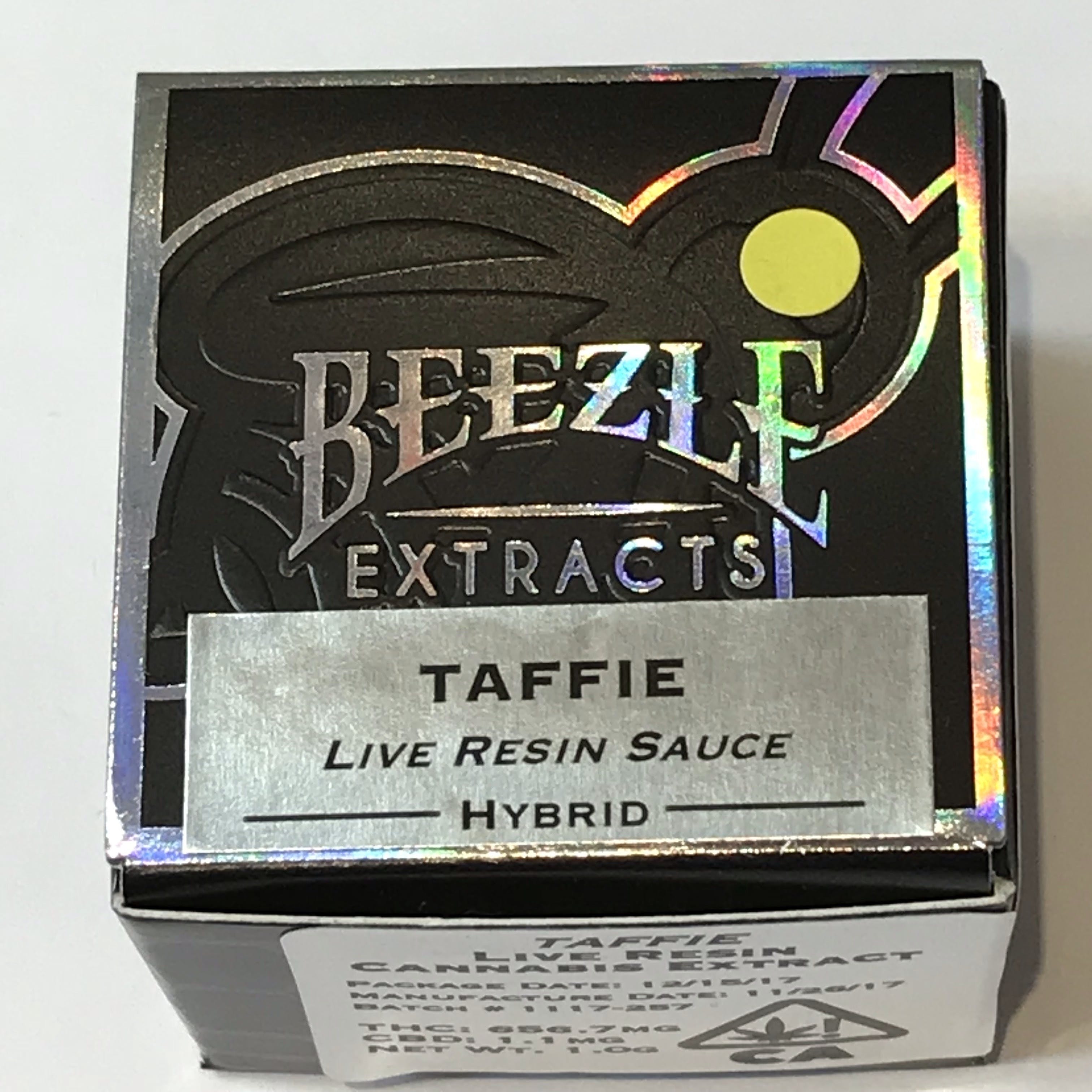 Beezle Taffie Live Resin Sauce