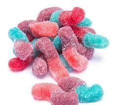 Berry Gummy Worms - Eye Candy Edibles 400 mg