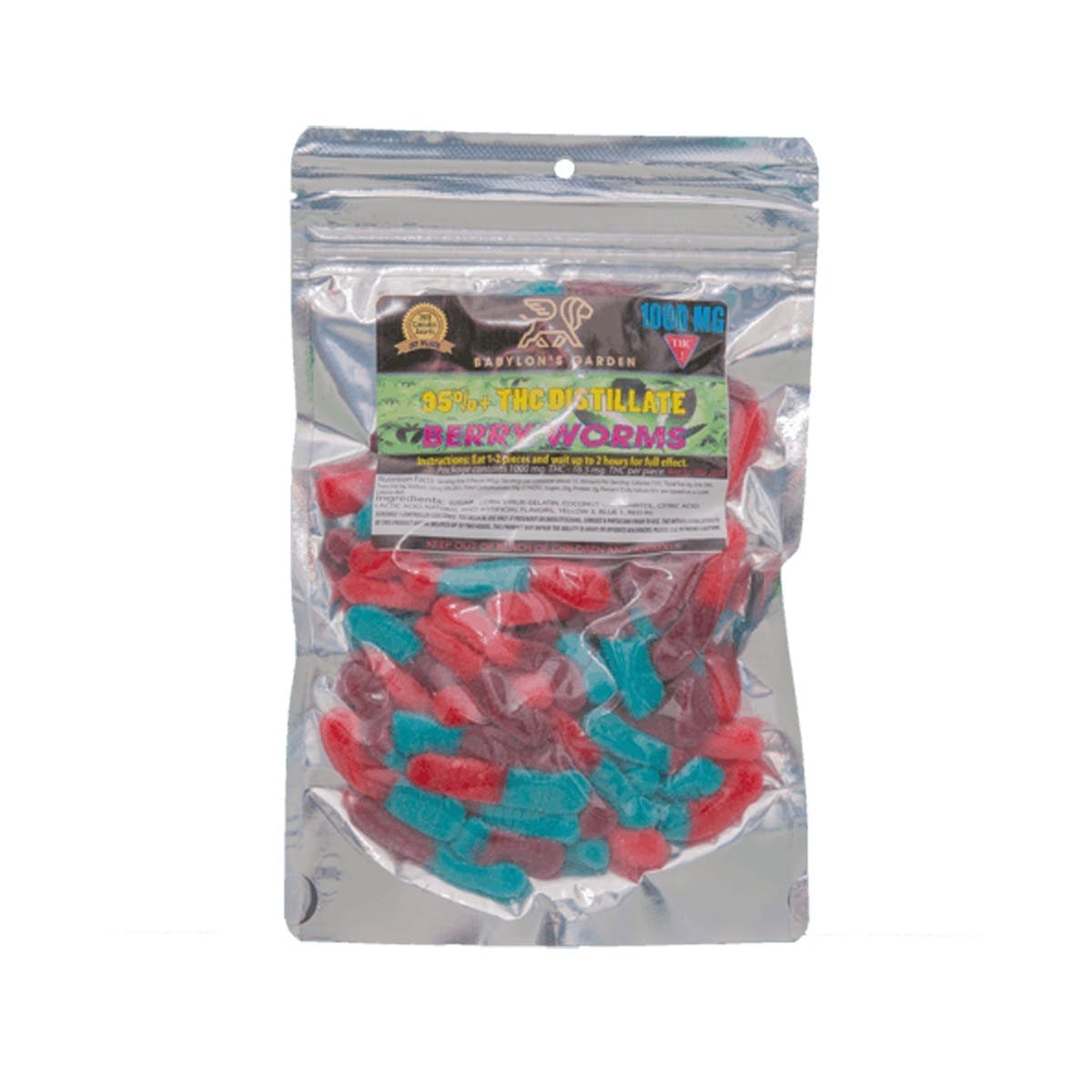 Berry Worms - 1000mg