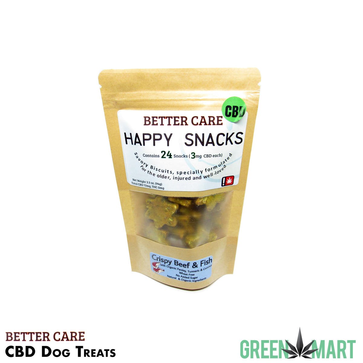 Better Care Dog Treats - 24 Snack Pack