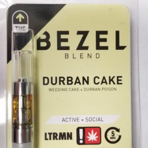 Bezel-Durban Cake Vape Cartridge #4931