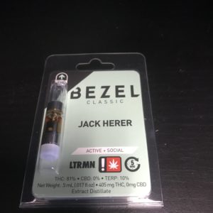Bezel-Jack Herer Vape Cartridge #6146