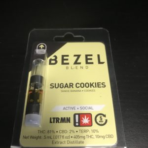 Bezel-Sugar Cookies Vape Cartridge #4604