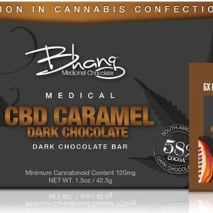 Bhang | 50/50 CBD Caramel Dark Chocolate