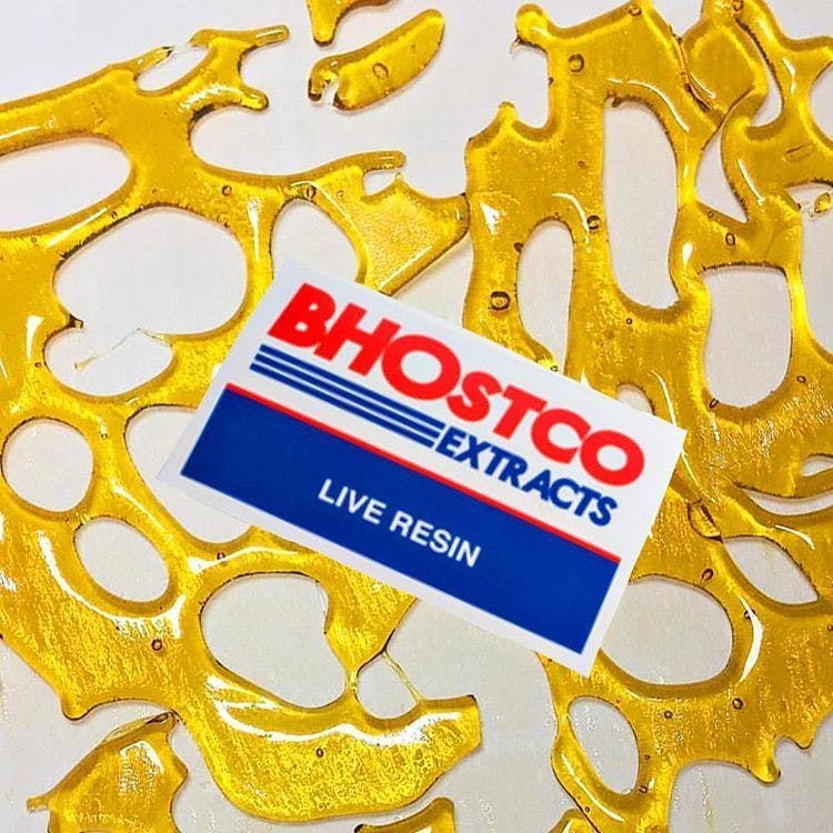 BHOstco Extracts Live Resin - Platinum Cookies