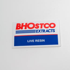 Bhostco Extracts Live Resin Shatter