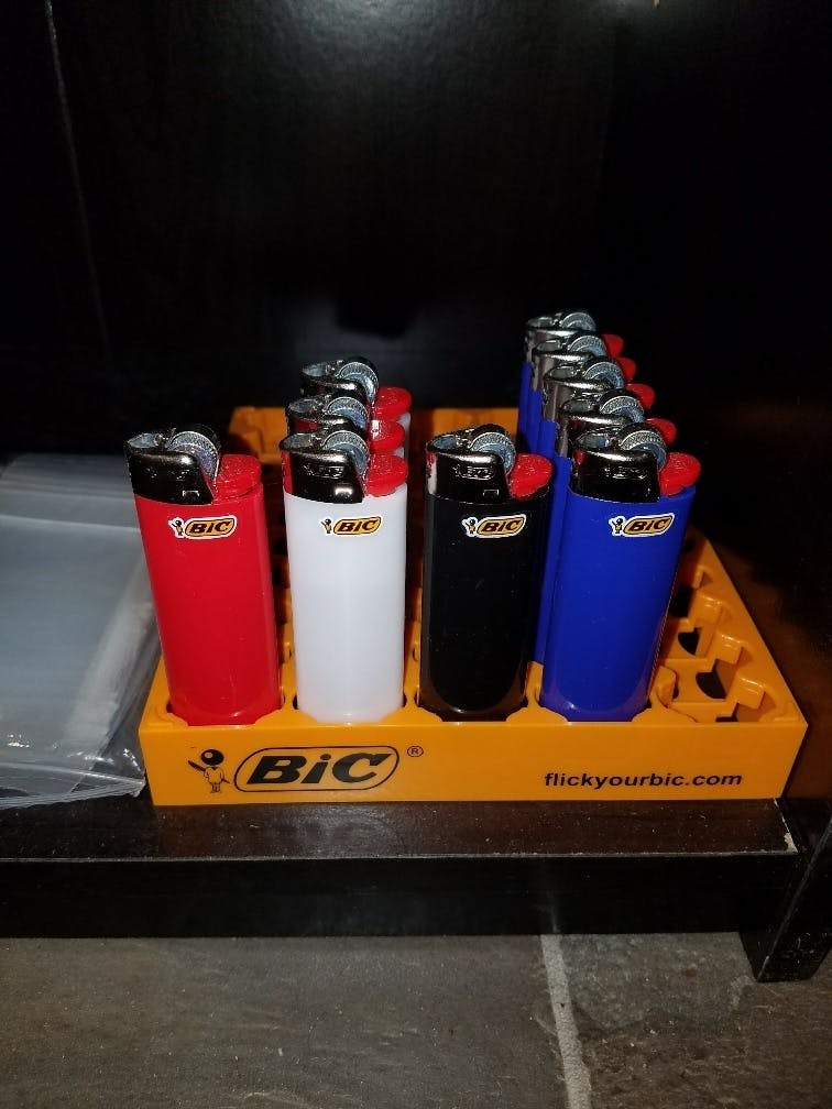 marijuana-dispensaries-trichome-research-group-trg-in-los-angeles-bic-lighters