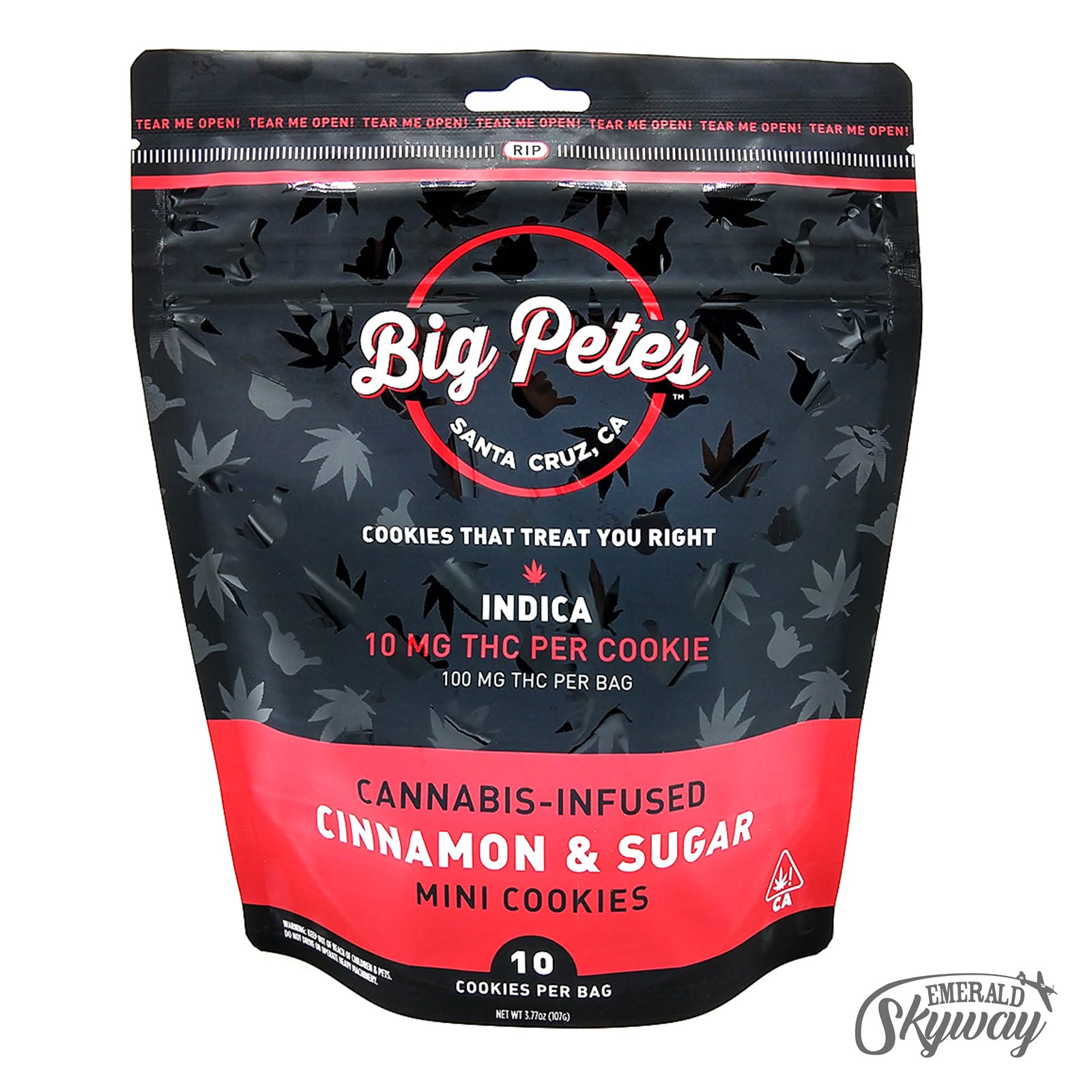 Big Pete's: Cinnamon & Sugar Cookies - 10 Pack
