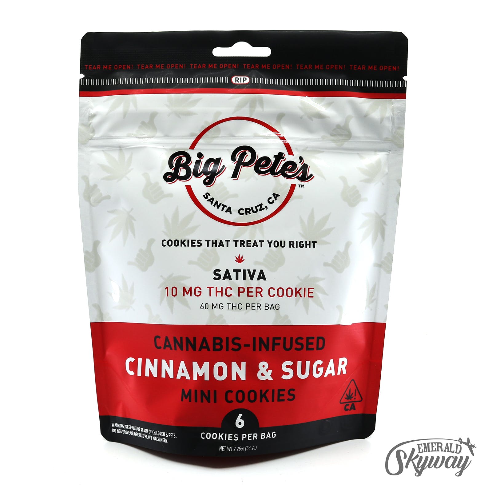 Big Pete's: Cinnamon & Sugar - Sativa 6 Pack
