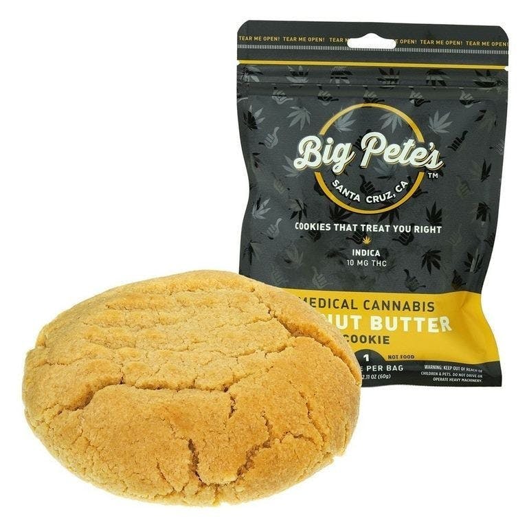 Big Pete's Peanut Butter Single Cookie 10 mg