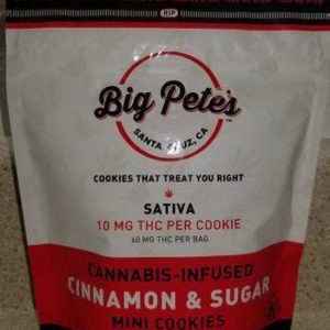 Big Petes Sativa 6pk Cinnamon & Sugar 10mg doses