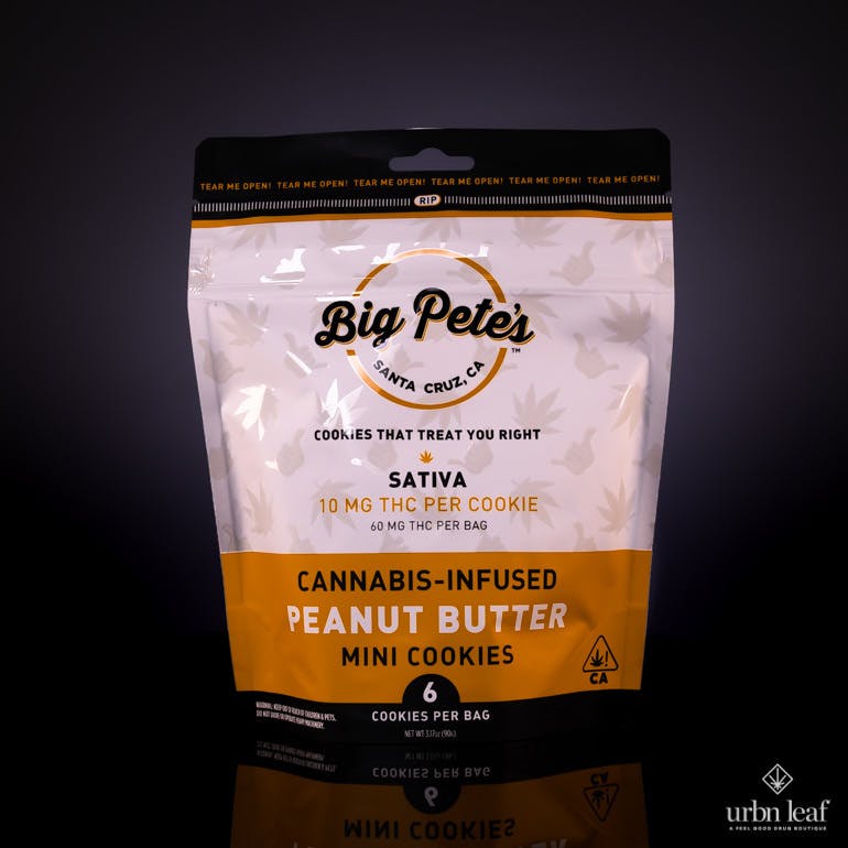 Big Pete's Treats - Peanut Butter Sativa 60mg