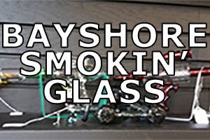 Black & Clear Bong by Bayshore Smokin Glass