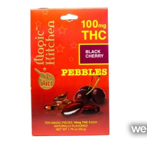 Black Cherry Pebbles 10mg pack by Northwest Cannabis Solutions