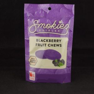Blackberry Fruit Chews 10mg - Smokiez