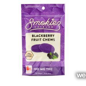 Blackberry Fruit Chews 10pk - Smokiez