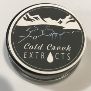 Blackjack Wax 1g Wax by COLD CREEK EXTRACTS