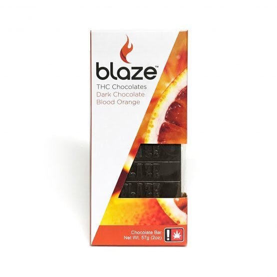 Blaze - Dark Chocolate Blood Orange Chocolate Bar
