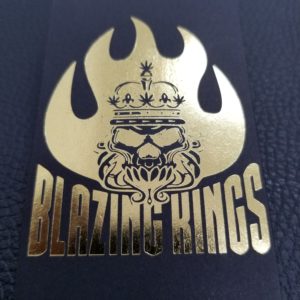 BLAZING KINGS HIGH QUALITY SHATTER - 24K GOLD