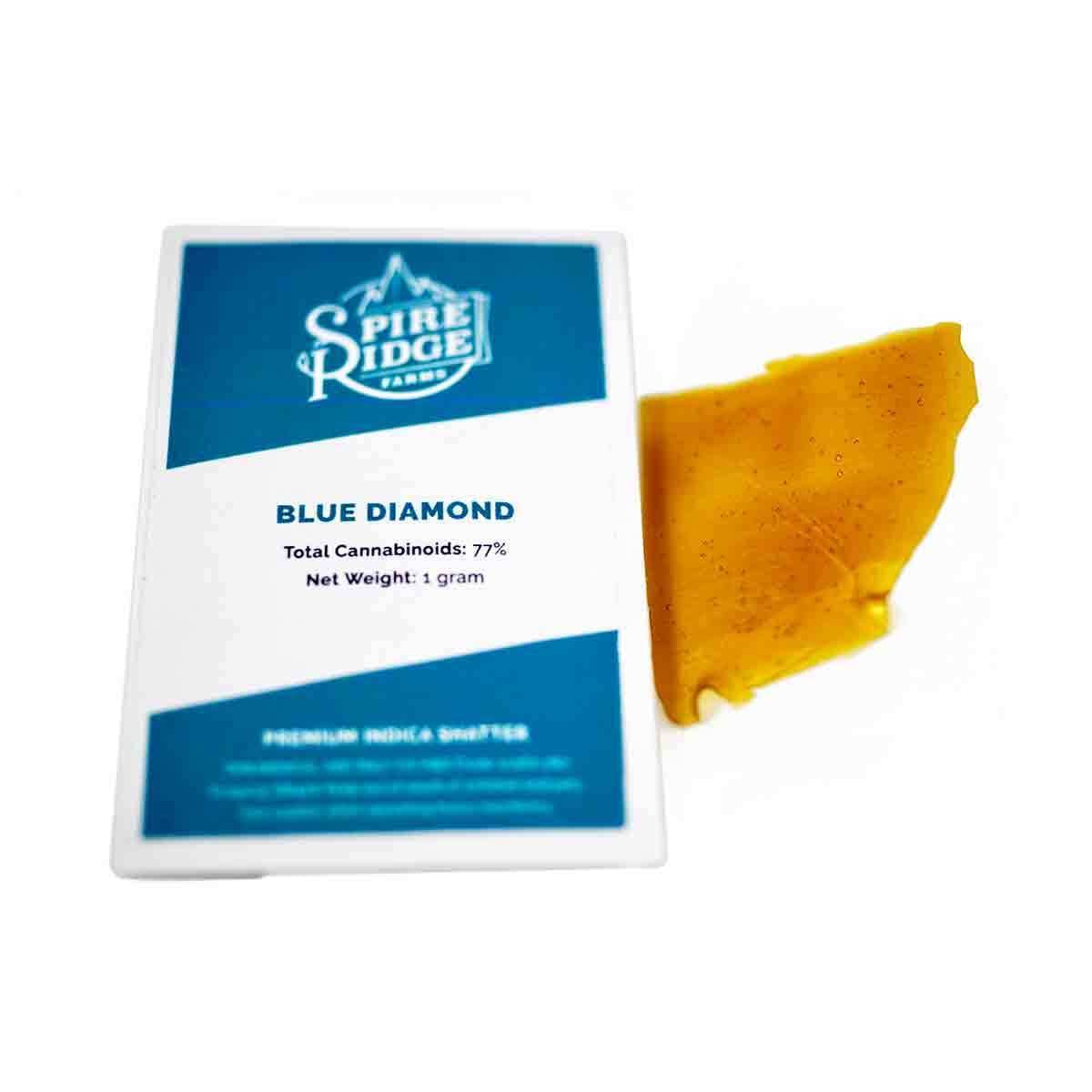 Blue Diamond Shatter