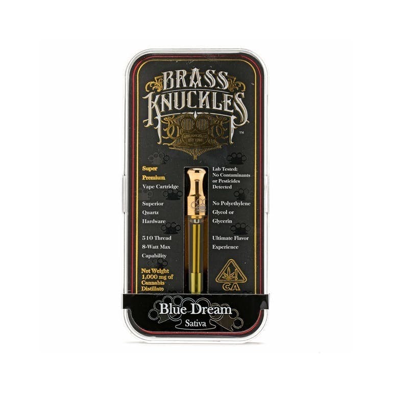 Blue Dream 1g Cartridge - Brass Knuckles