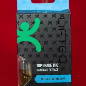 Blue Dream .5g vape cart by Lifted