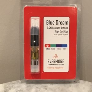 Blue Dream Distillate Cartridge by Evermore - 0.5g
