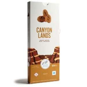 Blue Kudu Canyon Lands (Peanut Butter Milk Chocolate) 400mg