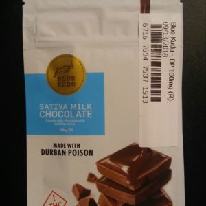 Blue Kudu - Chocolate Bar - Milk Chocolate - Sativa