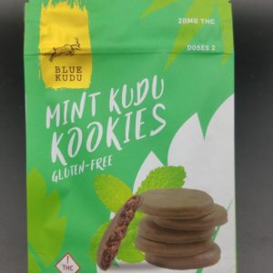 Blue Kudu Mint Chocolate Cookies 20mg THC