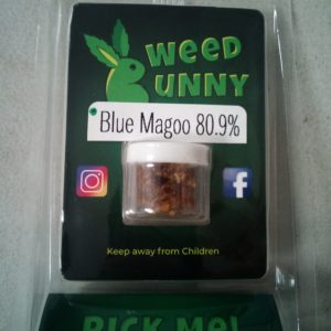 Blue Magoo Wax by My Weed Bunny