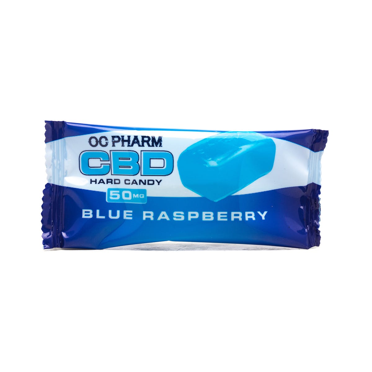 Blue Raspberry CBD Hard Candy 50mg