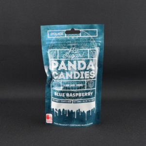 Blue Raspberry Panda Candies 10pk - Phat Panda