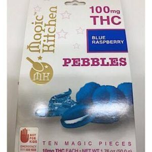 Blue Raspberry Pebbles 10-Pack 100mg