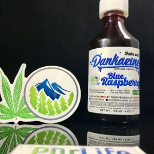 Blue Rasperry 500mg THC Dankazine