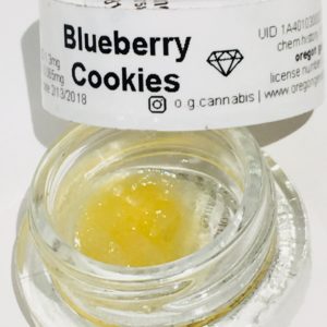 Blueberry Cookies Live Resin by Oregon Genetics
