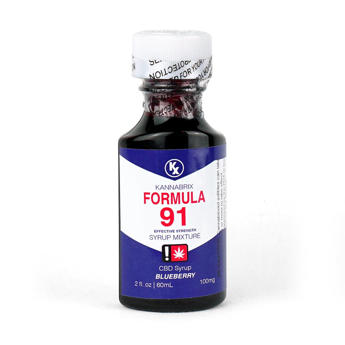 Blueberry Formula 91 CBD Syrup 100mg