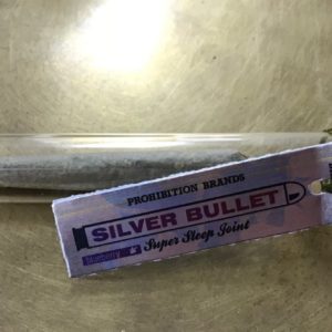 Blueberry Silver Bullet 1g Joint by Prohibition