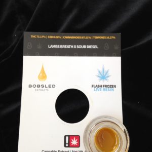 Bobsled Lambs Breath X Sour Diesel Live Resin 1g