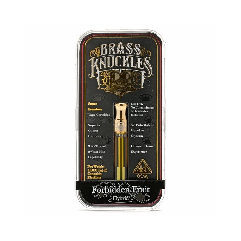 Brass Knuckles 1G Cartridge "Forbidden Fruit"