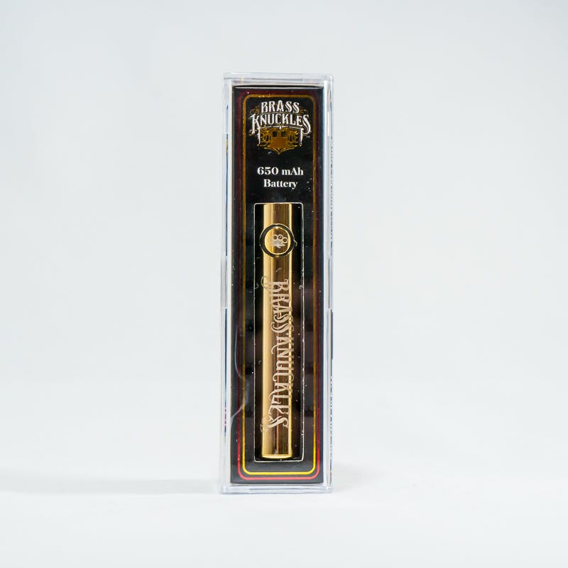 BRASS KNUCKLES NON-ADJUSTABLE BATTERY - GOLD