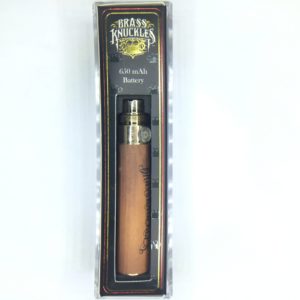 BRASS KNUCKLES NON-ADJUSTABLE WOOD BATTERY