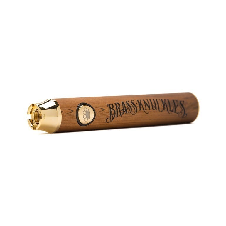 Brass Knuckles Non Adjustable Wood Finish Battery 650mAh