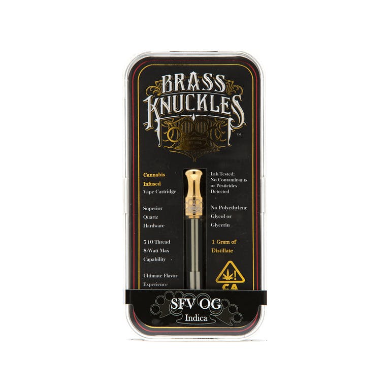 Brass Knuckles SFV OG 1g Cart