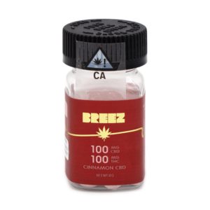 Breez - Cinnamon CBD Mints - 100mgCBD/100mgTHC